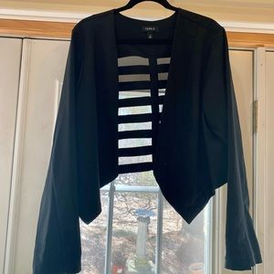 Torrid size 2 “ribcage” cropped jacket